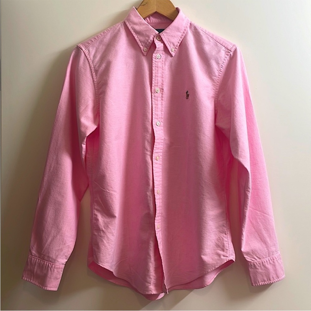 Ralph Lauren Pink Casual Button Down Shirt